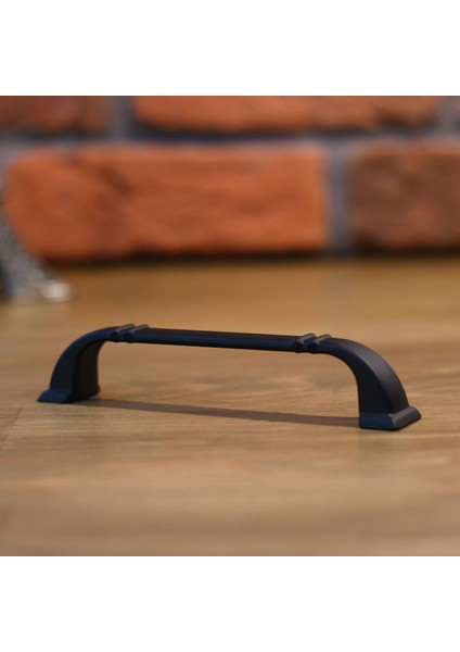 Roma 224 mm Mat Siyah Kulp Metal Mobilya Çekmece Dolap Kapak Mutfak Kulpları Kulbu Dolabı Kulpu fırsatları