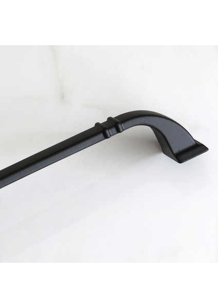 Roma 224 mm Mat Siyah Kulp Metal Mobilya Çekmece Dolap Kapak Mutfak Kulpları Kulbu Dolabı Kulpu indirimleri