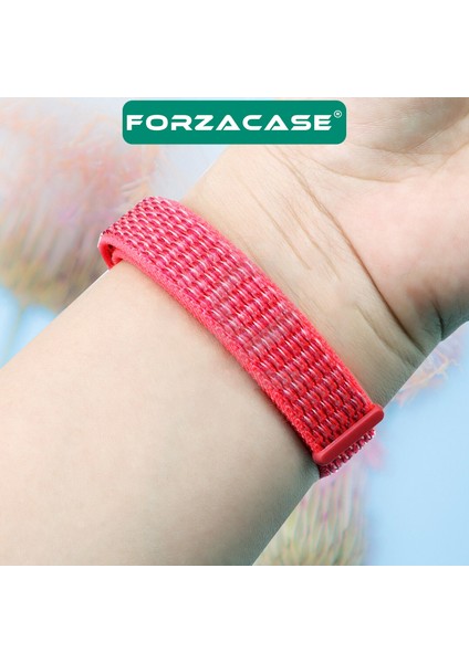 Xiaomi Mi Band 8 Için Esnek Hasır Örgü Kordon Kayış - FC429 modelleri