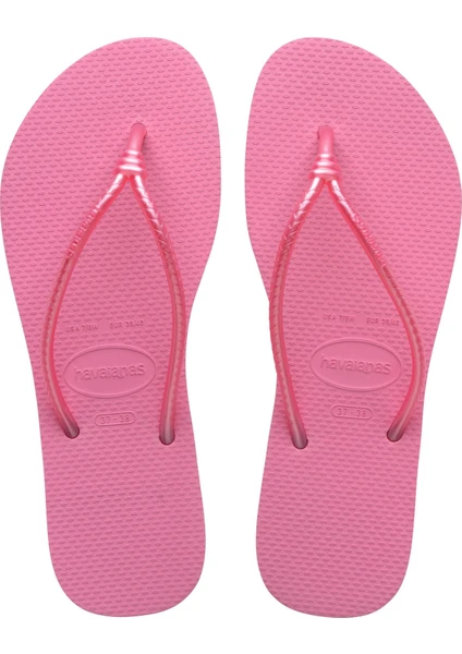 Tubular Pembe Kadın Terlik 37-38