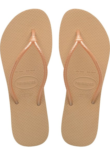 Tubular Bej Kadın Terlik 37-38