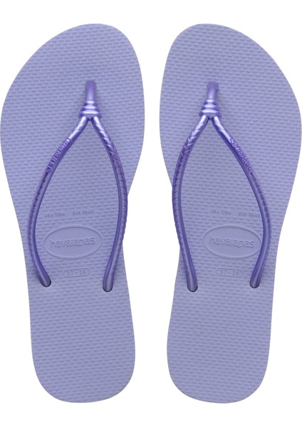 Tubular Lila Kadın Terlik 35-36