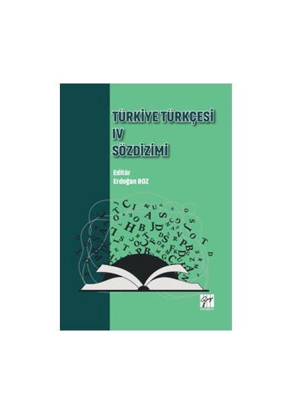 Türkiye Türkçesi 4 Sözdizimi - Bayram Çetinkaya