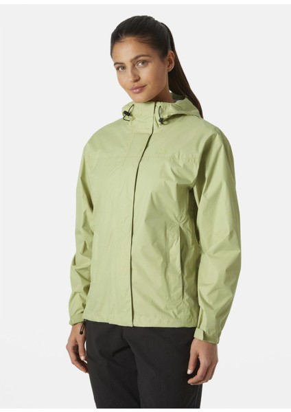 Helly Hansen Loke Jacket Women Yeşil Kapüşonlu