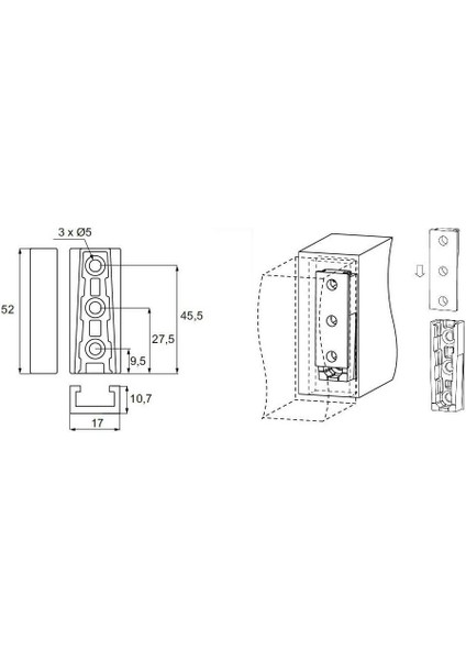 Geçmeli Bağlantı Seti Zamak Connectör fırsatları