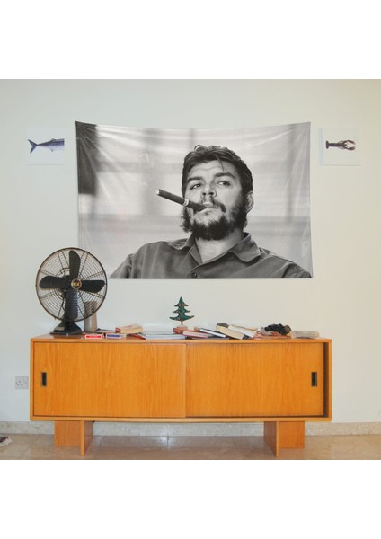 Che Guevara Duvar Örtüsü - 100 cm x 135 cm