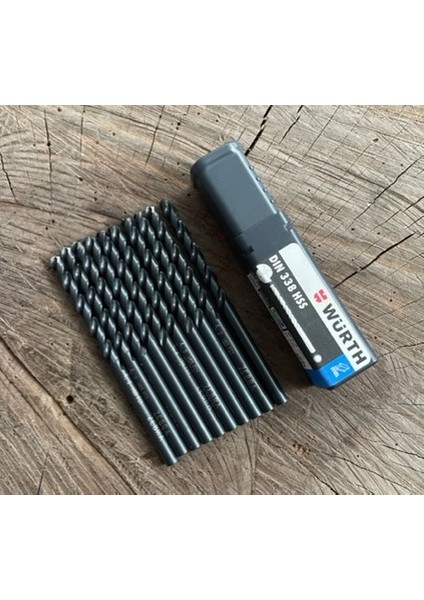 Zebra 338 Hss 4,2mm Metal Delme Ucu Çelik Delme Ucu 10ADET