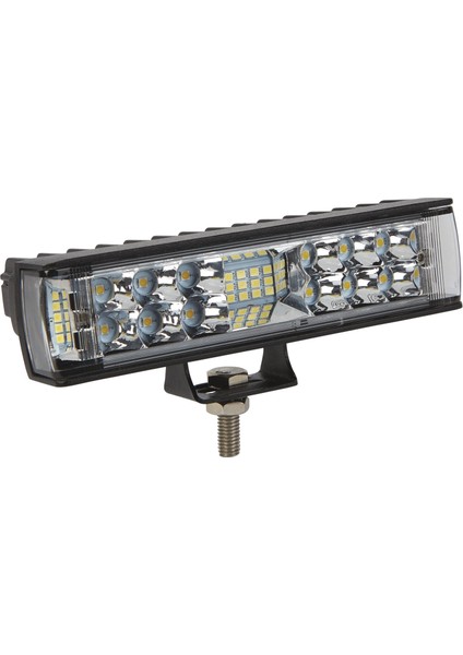 Beyaz LED Sarı Çakarlı Off Road Sis Panjur Farı Çalışma Lambası 34 LED 12V