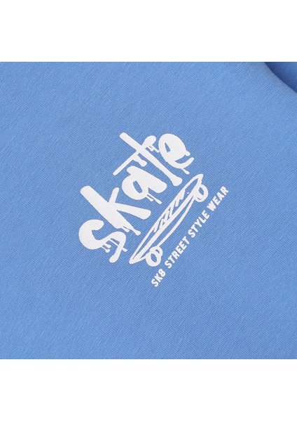 Erkek Çocuk Uzun Kol T-Shirt - 16817 - Mavi fiyatları