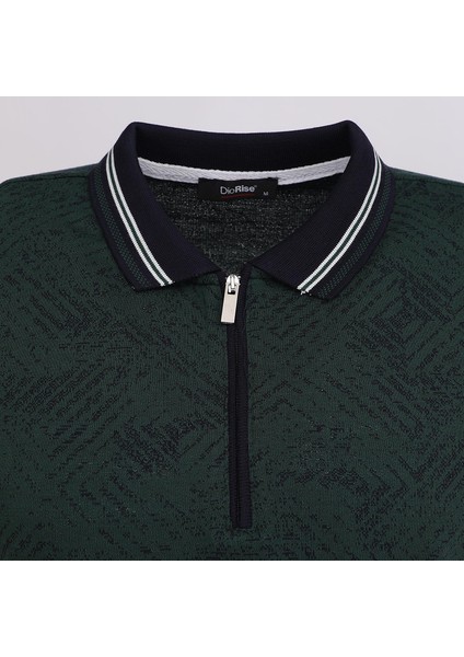Erkek Kısa Kol Polo Yaka Baskılı T-Shirt - Djs-274 - Nefti fiyatları