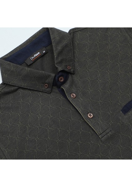 Erkek Kısa Kol Düğmeli Polo Yaka T-Shirt - Djs-276 - fiyatları