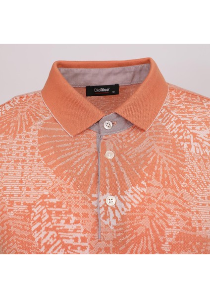Erkek Kısa Kol Polo Yaka Baskılı Tişört DJS-275 - fiyatları