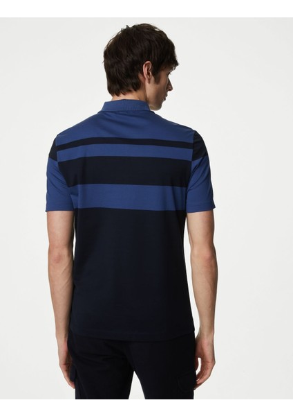 Marks & Spencer Saf Pamuklu Polo Yaka T-Shirt