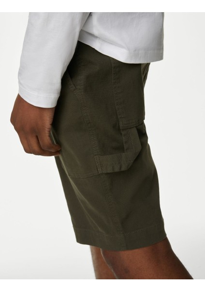Regular Fit Utility Şort