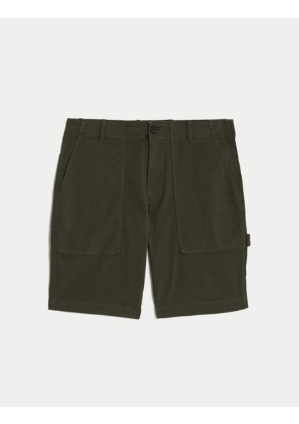 Regular Fit Utility Şort