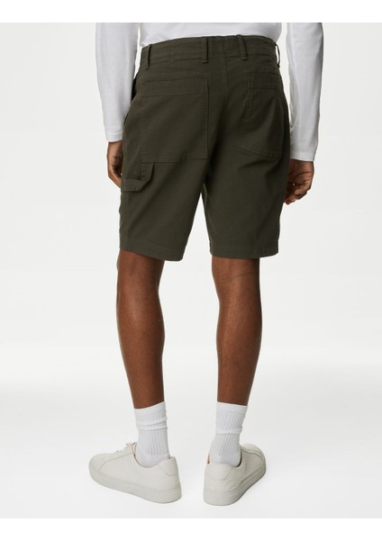 Regular Fit Utility Şort