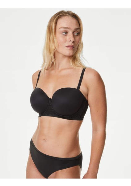 Body Soft™ Dantel Detaylı Straplez Sütyen
