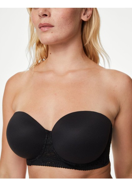 Body Soft™ Dantel Detaylı Straplez Sütyen fiyatları