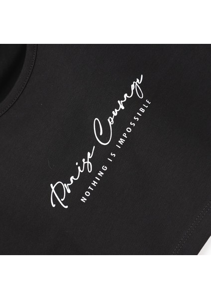 Kız Çocuk Kısa Kol Tshirt - 32435 - Siyah fiyatları