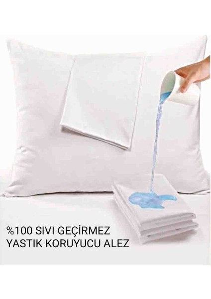 Sıvı Geçirmez Yastık Alezi 10 Adet