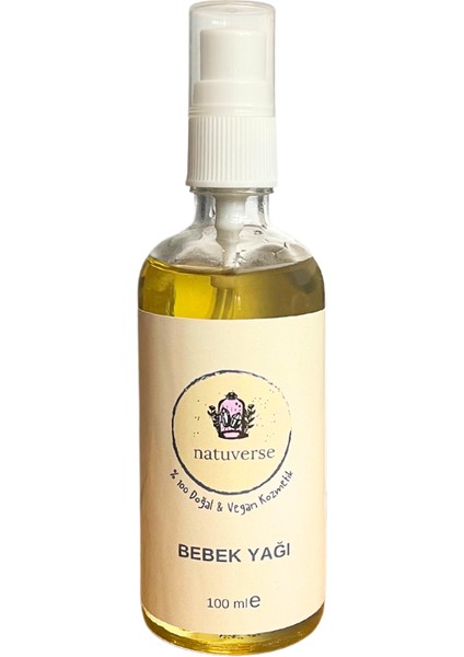 Doğal & Vegan Bebek Yağı 100 ml