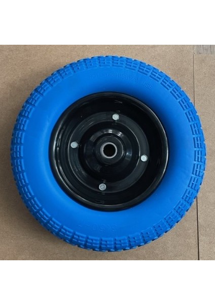 350*7 Pu Yük Taşıma Tekeri Dublex Teker El Arabası Tekeri 280 Kg