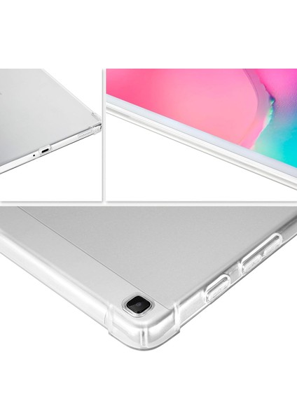 Samsung Galaxy Tab A 8.0 2019 Antishock Köşe Korumalı Şeffaf Shockproof Esnek Kılıf indirimleri