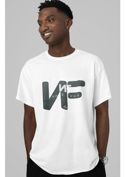 Nf Rap Hope Tour Resimli Sırt Baskılı T-Shirt Erkek-Kadın Nf Rap Baskılı T-Shirt fiyatları