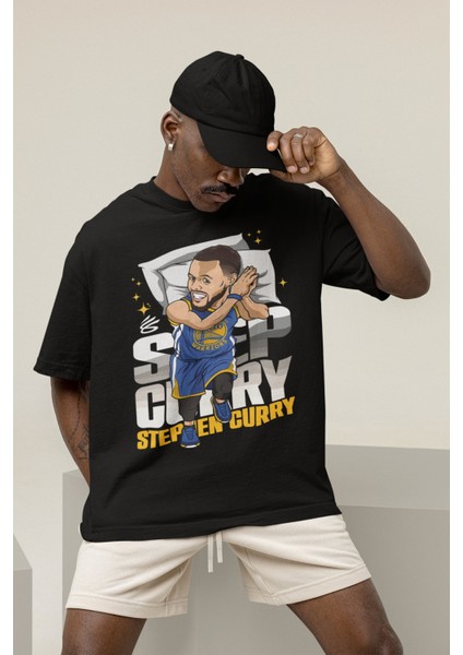 Unisex Stephen Curry Baskılı T-Shirt Erkek-Kadın Basketbol Temalı T-Shirt modelleri