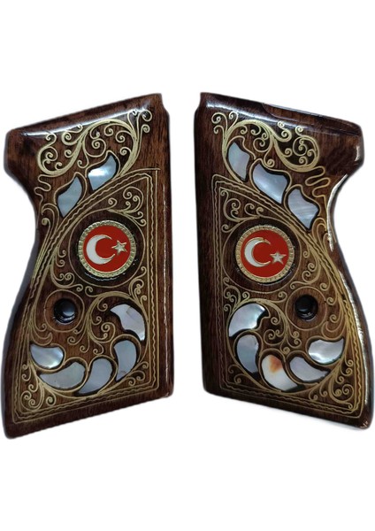 Alman Browning, Alman Walther 7.65 mm Ahşap Kabze