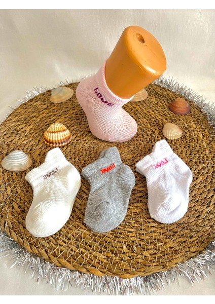 Love Yazılı Patik Çorap(4 Çift) fiyatları
