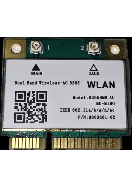 8265HMW/AC Wifi Dual Band+ Bluetooth 4.2