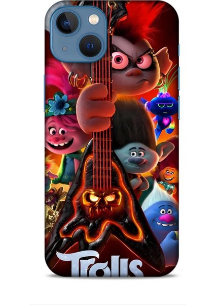 Apple iPhone 13 Mini Kılıf Animasyon 4 Troller Dünya Turu Silikon Kılıf