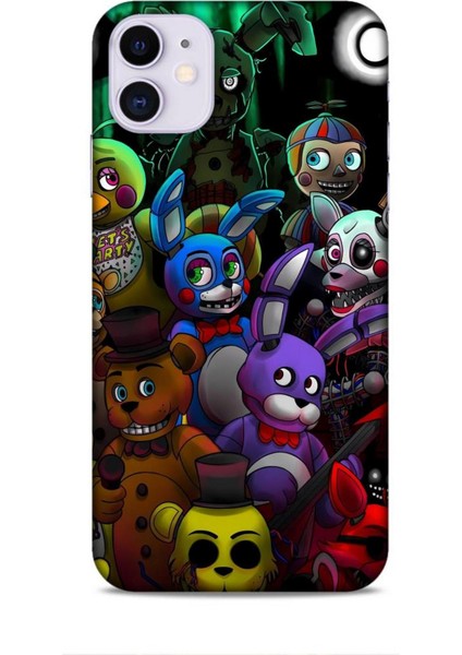Apple iPhone 11 Kılıf Animasyon 21 Five Nights At Freddy's Fnaf
