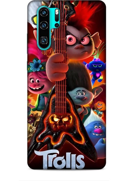 Huawei P30 Pro Kılıf Animasyon 4 Troller Dünya Turu Silikon Kılıf