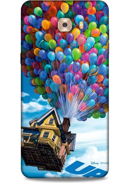 Samsung Galaxy C9 Pro Kılıf Animasyon 13 Yukarı Bak Up Case Kapak