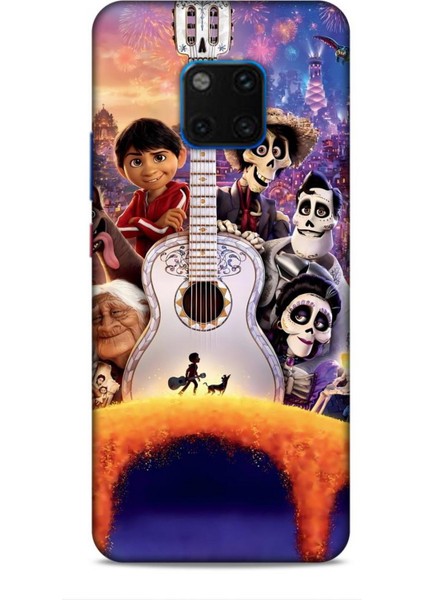 Huawei Mate 20 Pro Kılıf Animasyon 27 Coco Lazer Kesim Silikon