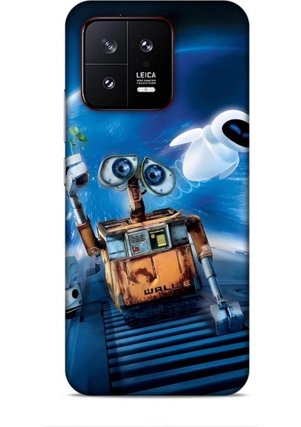 Xiaomi 13 Kılıf Animasyon 12 Wall E Lacivert Tasarım Kılıf