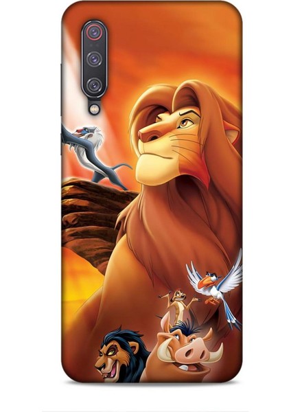 Xiaomi Mi 9 Kılıf Animasyon 23 Aslan Kral Telefon Kabı