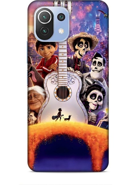 Xiaomi Mi 11 Lite Kılıf Animasyon 27 Coco Lazer Kesim Silikon