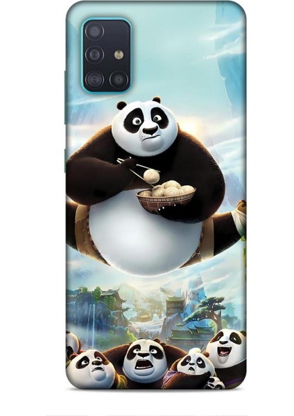 Samsung Galaxy A51 Kılıf Animasyon 19 Kungfu Fanda Tam Koruma Kılıf