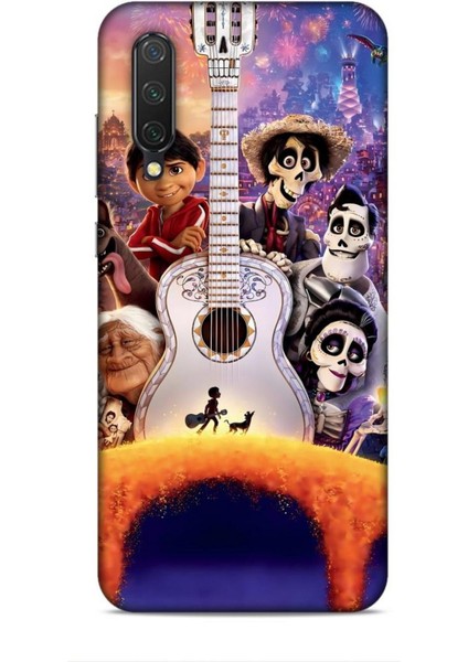 Xiaomi Mi 9 Lite Kılıf Animasyon 27 Coco Lazer Kesim Silikon