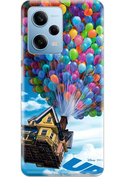 Xiaomi Redmi Note 12 Pro 5g Kılıf Animasyon 13 Yukarı Bak Up Case Kapak