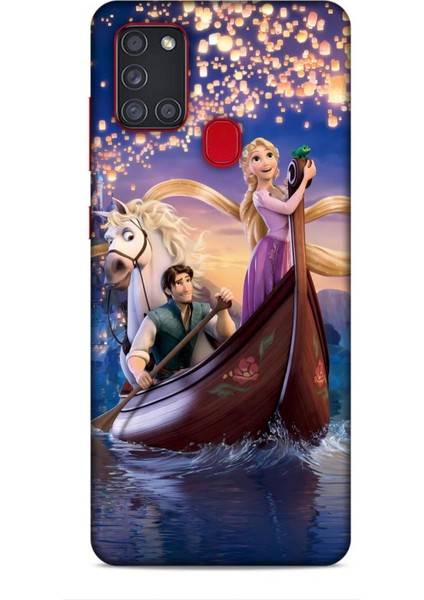Samsung Galaxy A21S Kılıf Animasyon 25 Rapunzel Soyulmayan Kılıf