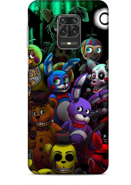Xiaomi Redmi Note 9s Kılıf Animasyon 21 Five Nights At Freddy's Fnaf