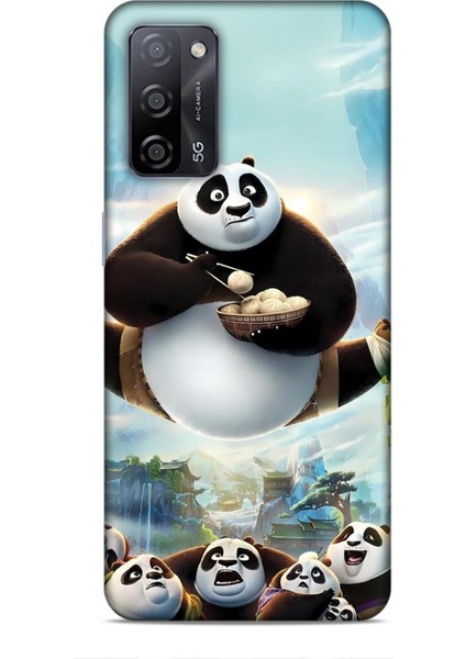 Oppo A55 5g Kılıf Animasyon 19 Kungfu Fanda Tam Koruma Kılıf