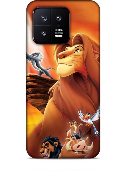 Xiaomi 13 Kılıf Animasyon 23 Aslan Kral Telefon Kabı
