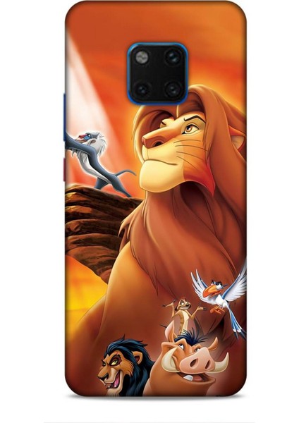 Huawei Mate 20 Pro Kılıf Animasyon 23 Aslan Kral Telefon Kabı