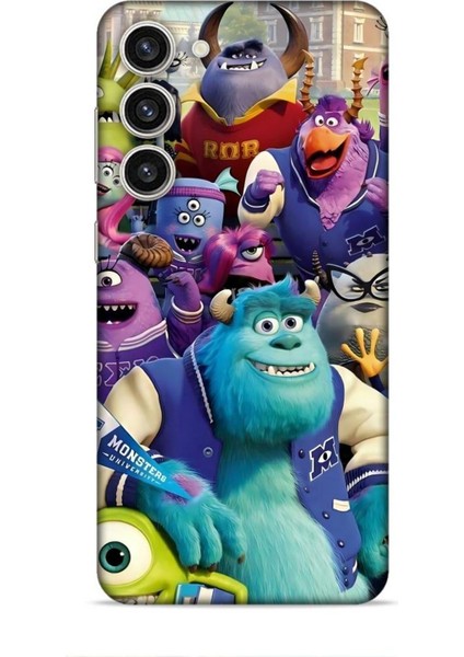 Samsung Galaxy S24 Plus Kılıf Animasyon 20 Sevimli Canavarlar Renkli Kılıf