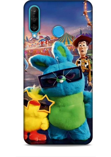 Huawei P30 Lite Kılıf Animasyon 9 Oyuncak Hikayesi Sarı Uv Kılıf